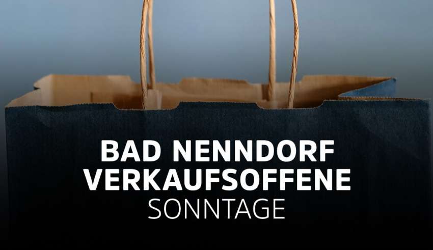 Verkaufsoffene Sonntage in Bad Nenndorf / Niedersachsen