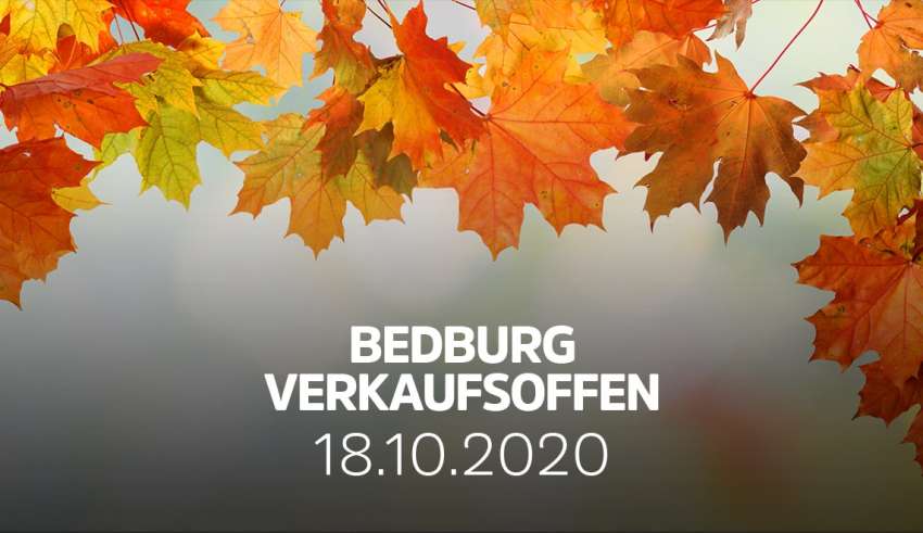 Verkaufsoffener Sonntag in Bedburg NRW