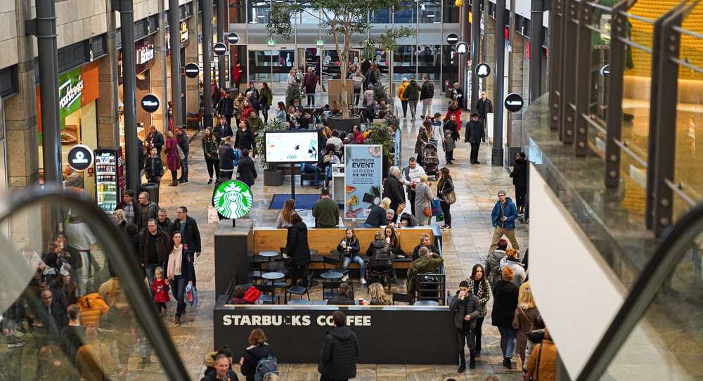 Besucher im Centro Oberhausen