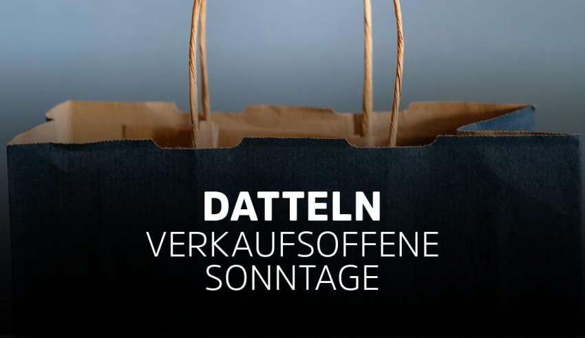 Verkaufsoffener Sonntag in Datteln im Ruhrgbiet
