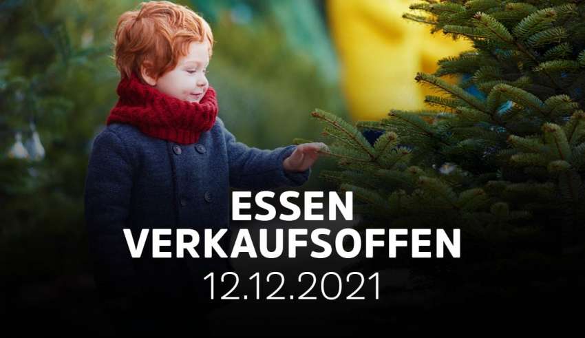Verkaufsoffener Sonntag in Essen-City und Essen-Steele am 12.12.21