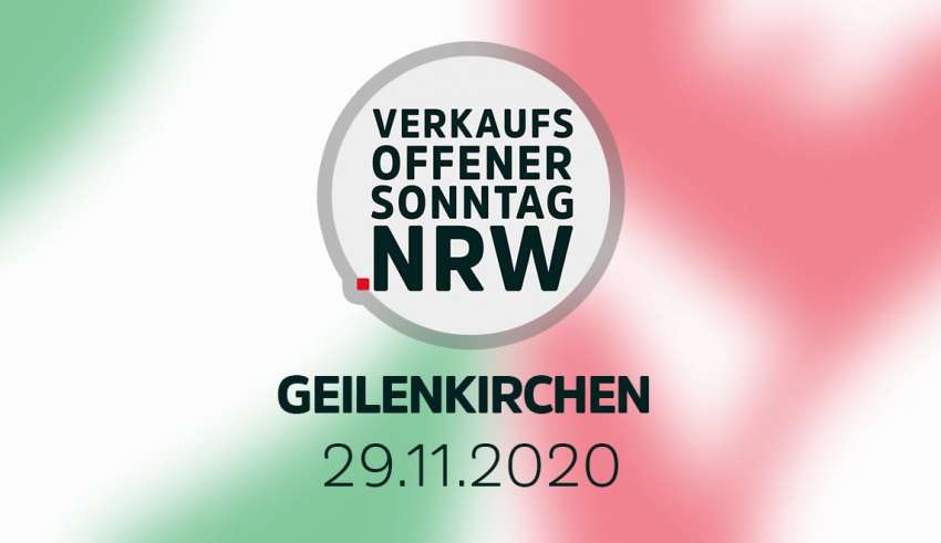 Verkaufsoffener Sonntag in Geilenkirchen am 29.11.20