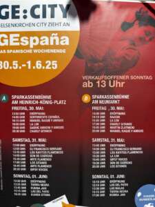 Verkaufsoffener Sonntag GEspana Programm