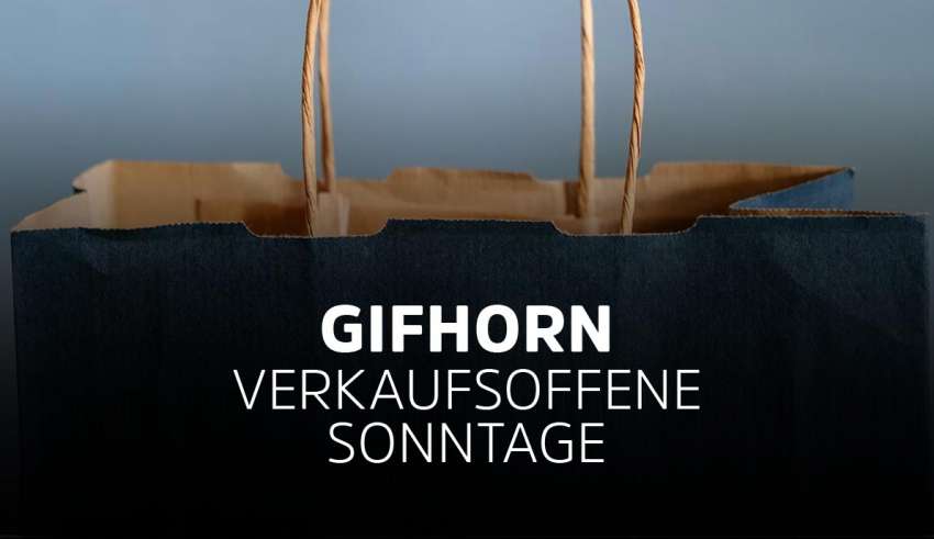 Verkaufsoffener Sonntag in Gifhorn in NIedersachsen