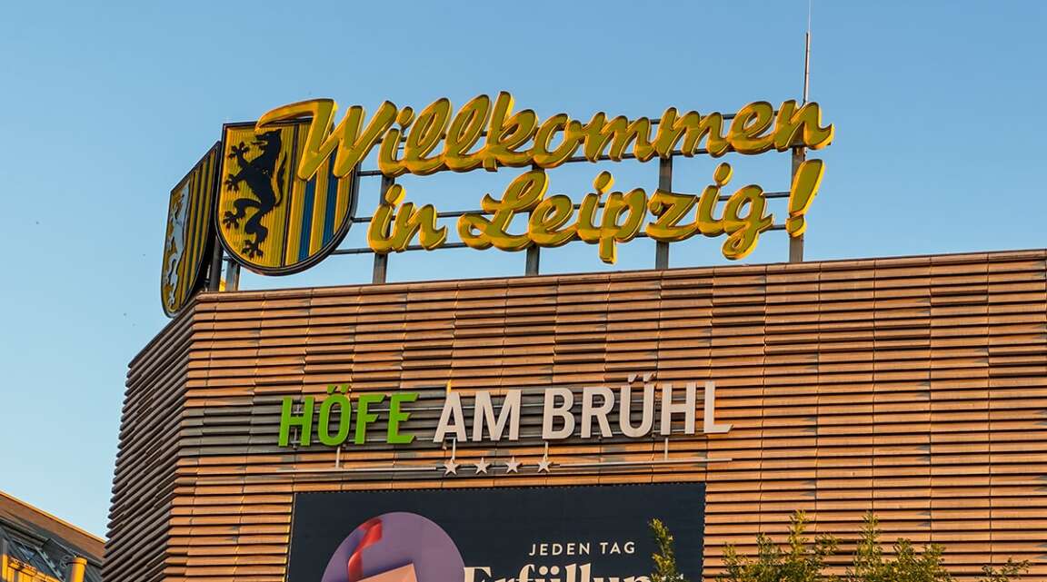 Höfe am Brühl - Einkaufsparadies in Leipzig beim verkaufsoffenen Sonntag