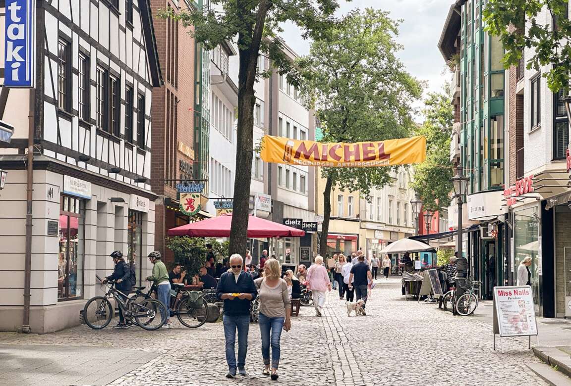 Holzgassenfest und verkaufsoffener Sonntag in Siegburg