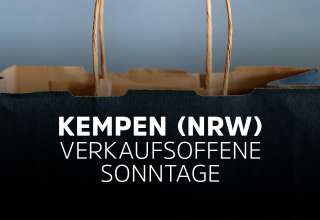 Verkaufsoffene Sonntage in Kempen am Niederrhein
