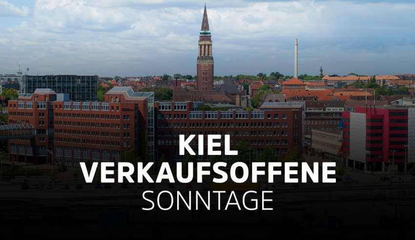 Verkaufsoffener Sonntag in Kiel (Schleswig-Holstein)