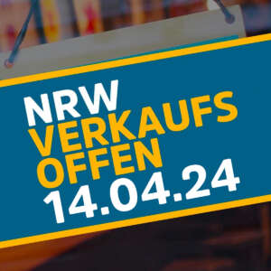 NRW verkaufsoffen am 14.04.24