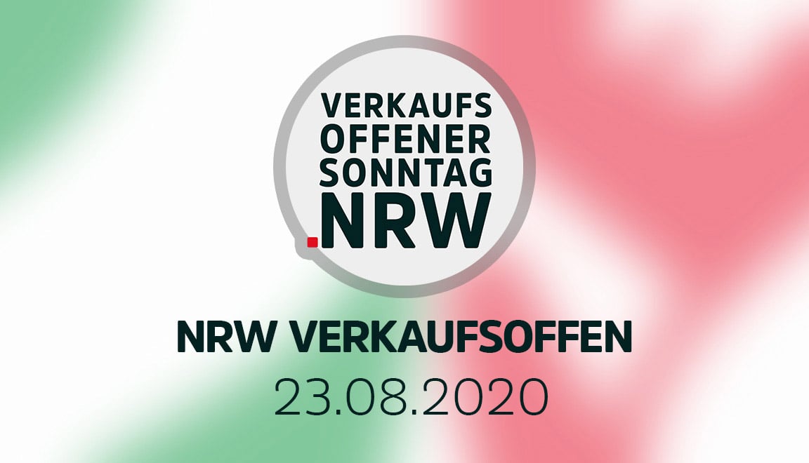 Übersicht der verkaufsoffenen Sonntage in NRW 2020