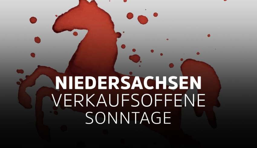 Verkaufsoffener Sonntag Niedersachsen