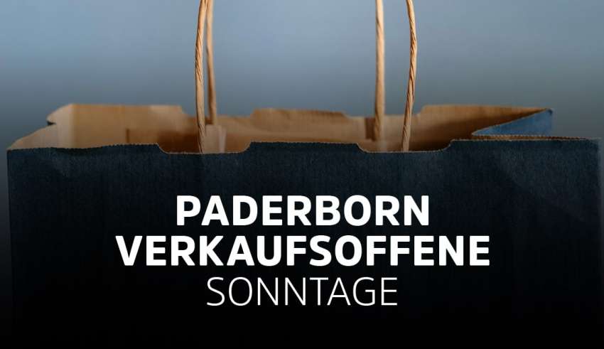 Verkaufsoffene Sonntage in Paderborn (OWL)