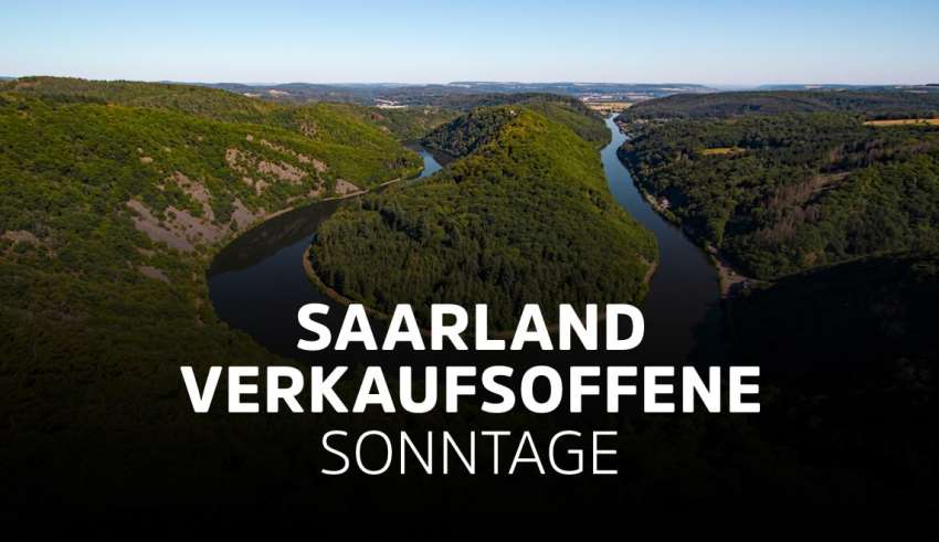 Verkaufsoffene Sonntage im Saarland