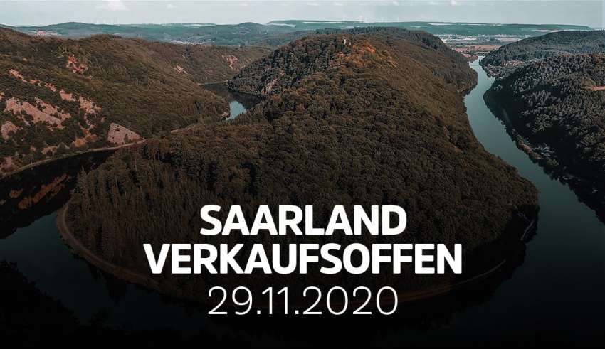 Übersicht der verkaufsoffenen Sonntage im Saarland am 29.11.