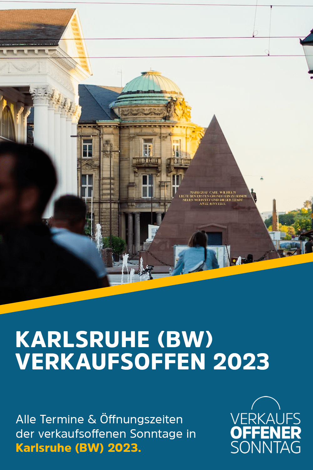 Verkaufsoffene Sonntage in Karlsruhe 2023