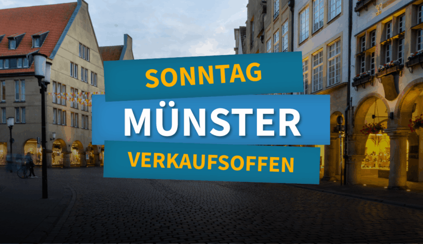 Verkaufsoffener Sonntag Münster NRW 2026