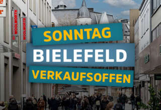 Verkaufsoffener Sonntag in Bielefeld. Alle Termine im Überblick.