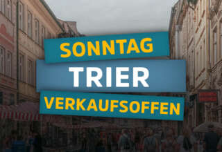 Verkaufsoffener Sonntag in der Innenstadt von Trier