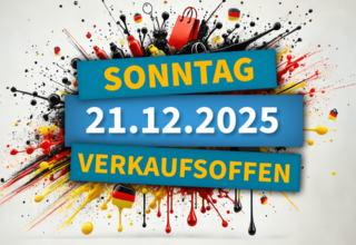 Verkaufsoffener Sonntag am 21. Dezember 2025 – Letzter Shopping-Sonntag vor Weihnachten