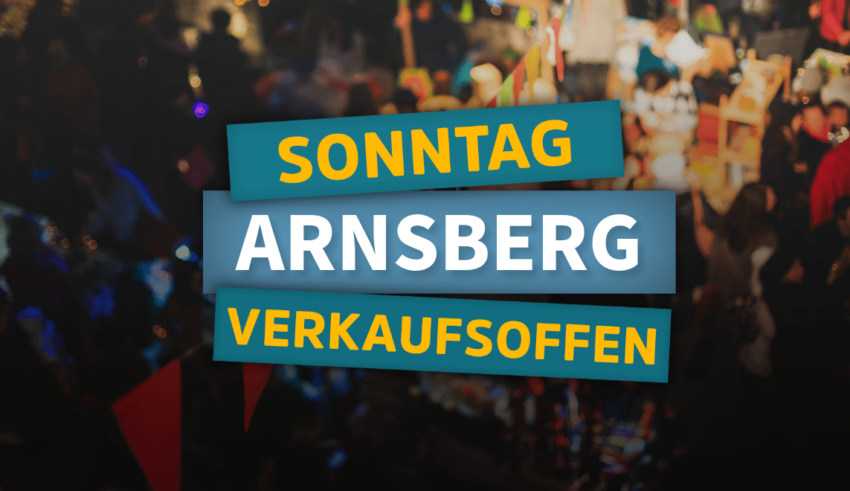 Verkaufsoffener Sonntag in Arnsberg Neheim zu Neheim Live