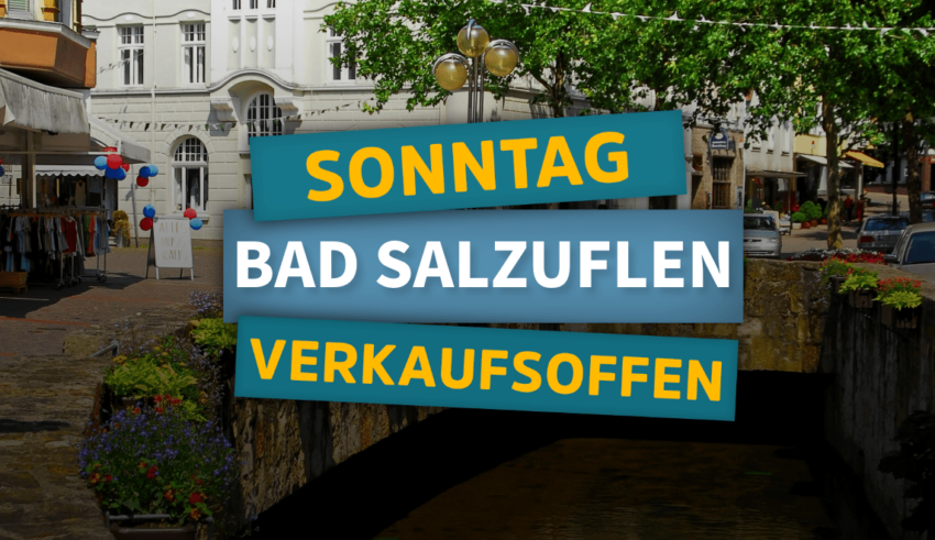 Verkaufsoffener Sonntag Bad Salzuflen