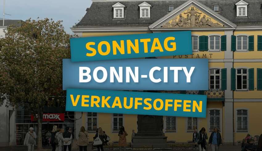 Verkaufsoffener Sonntag in Bonn - Geschäfte öffnen in der Bonner City