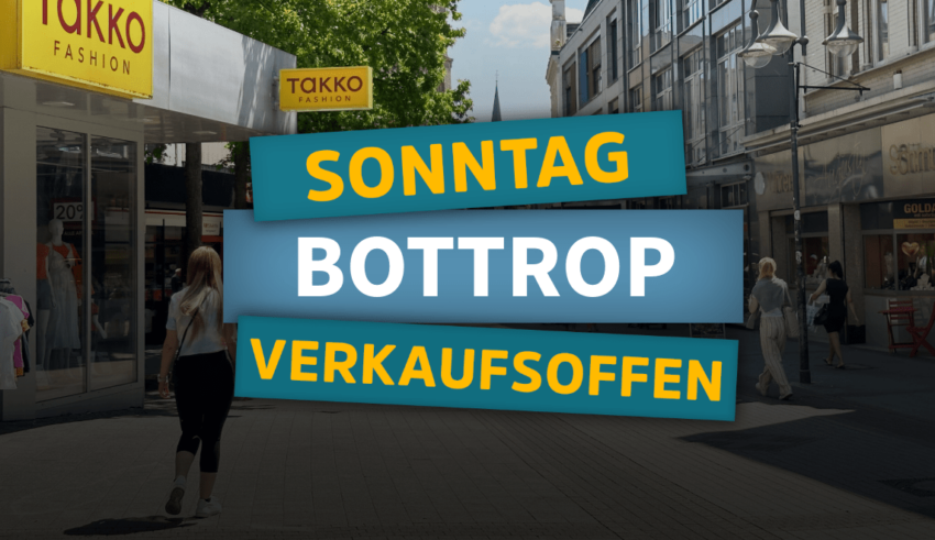 Verkaufsoffener Sonntag in Bottrop Innenstadt