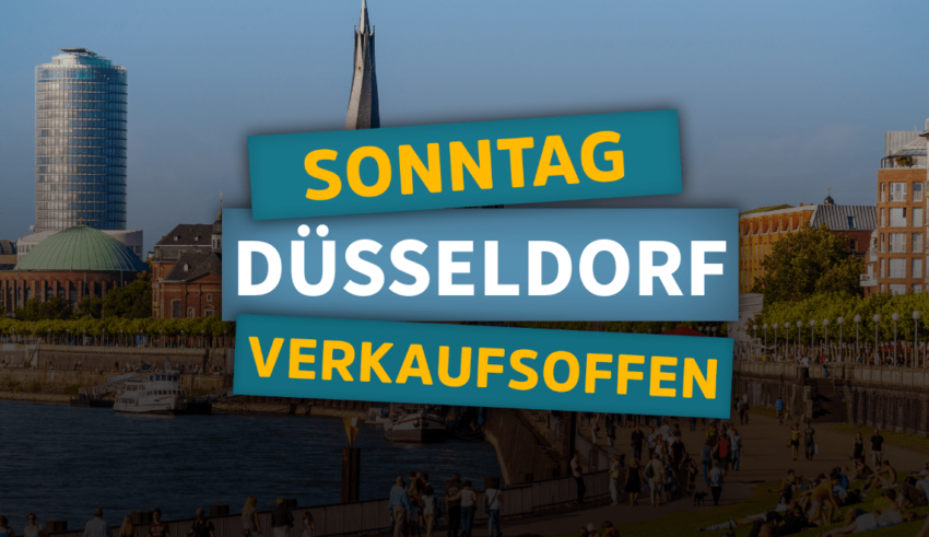 Verkaufsoffener Sonntag in Düsseldorf Innenstadt & Altstadt