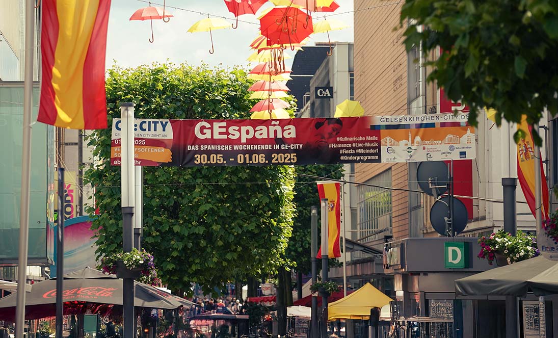 Verkaufsoffener Sonntag in der Gelsenkirchener Innenstadt zu GEspaña