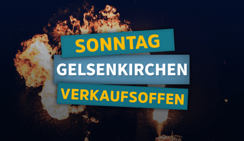 Verkaufsoffener Sonntag in Gelsenkirchen zum Fest der 1000 Lichter