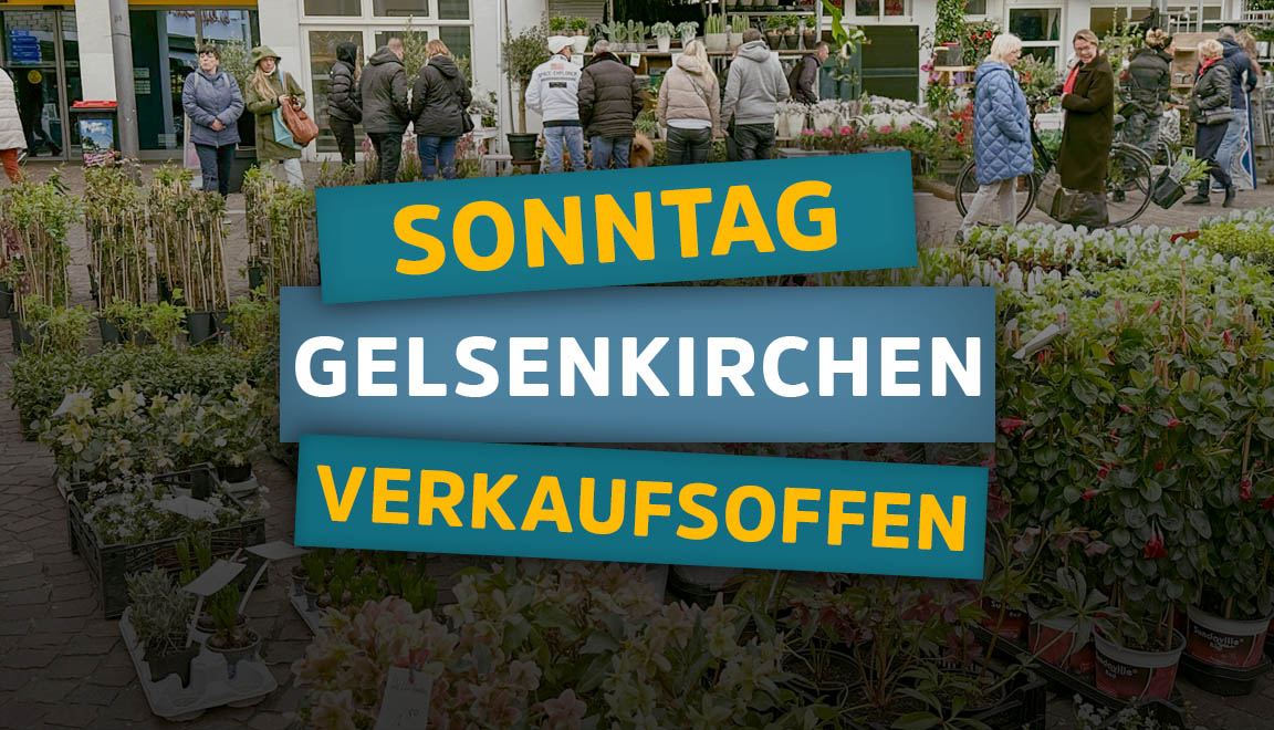 GelsenkirchenCity » 06.04.25 » Offener Sonntag & Blumenmarkt