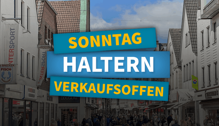 Verkaufsoffener Sonntag in Haltern am See