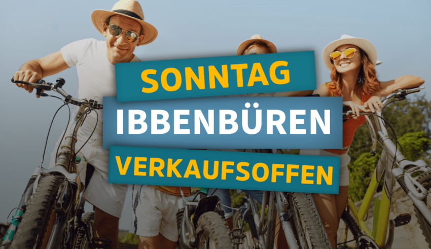 Verkaufsoffener Sonntag in Ibbenbüren zum Radelsonntag am 16. Juni