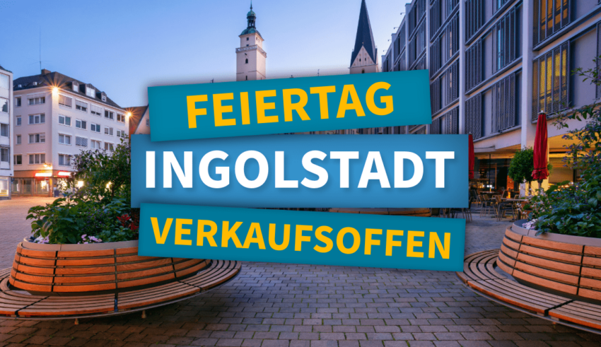 Verkaufsoffener Feiertag am Tag der Deutschen Einheit in Ingolstadt