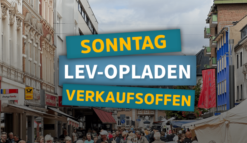 Verkaufsoffener Sonntag Leverkusen Opladen
