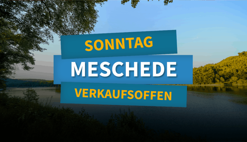 Verkaufsoffener Sonntag Meschede – Alle Termine
