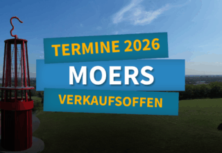 Neue Termine in Moers: Verkaufsoffene Sonntage 2026