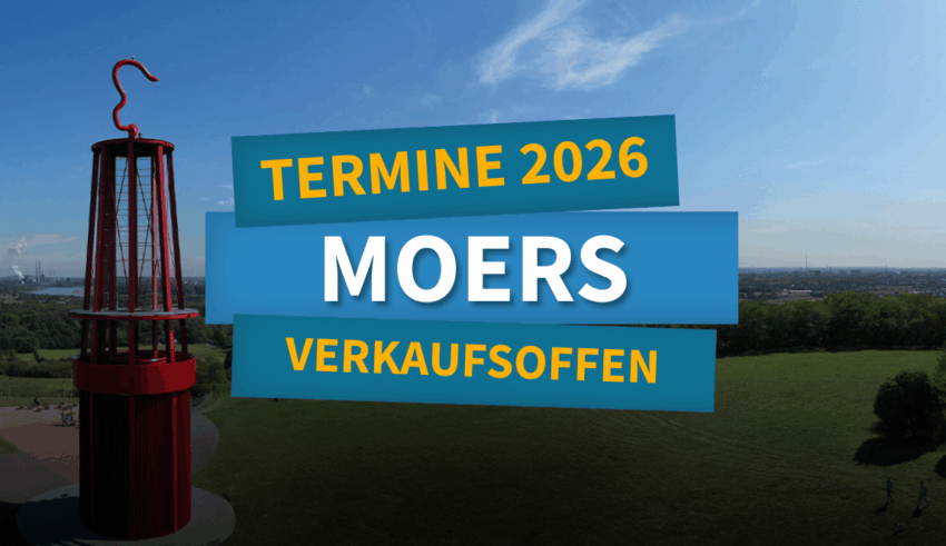 Neue Termine in Moers: Verkaufsoffene Sonntage 2026