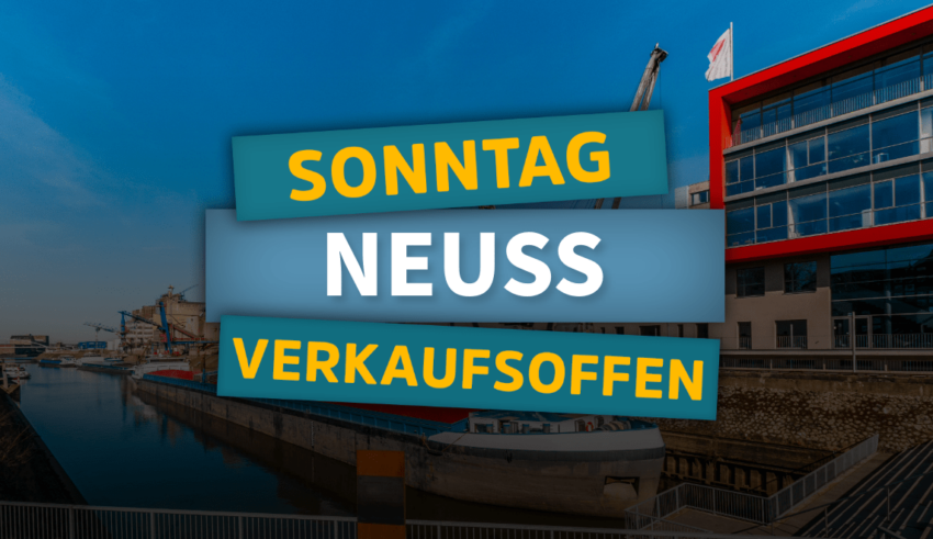 Verkaufsoffener Sonntag in NEUSS in NRW