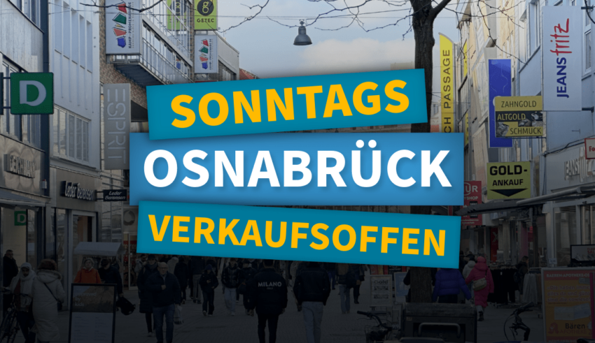 Verkaufsoffener Sonntag un Osnabrück