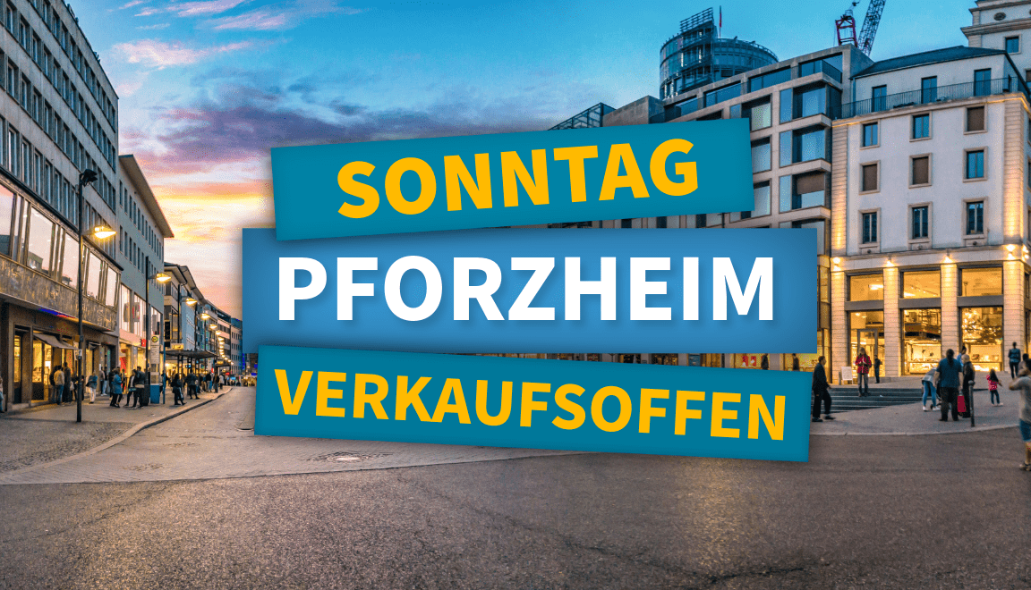 Verkaufsoffener Sonntag in Pforzheim