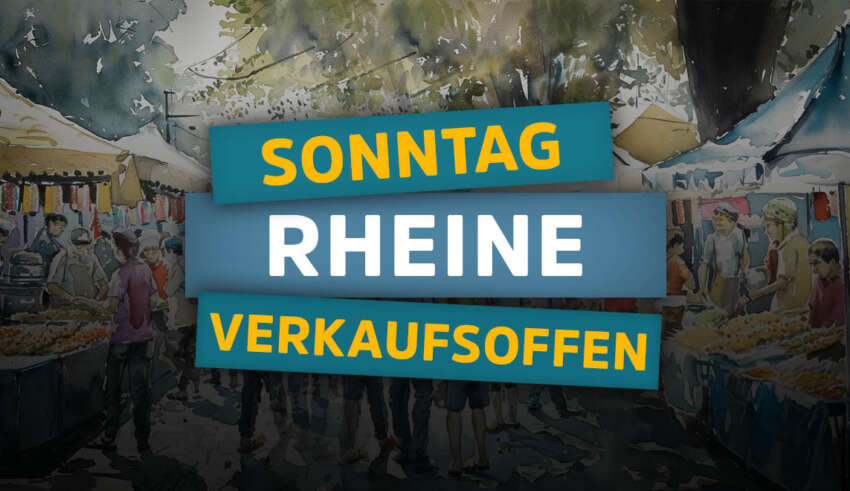 Verkaufsoffener Sonntag in Rheine zu Rheine Mobil