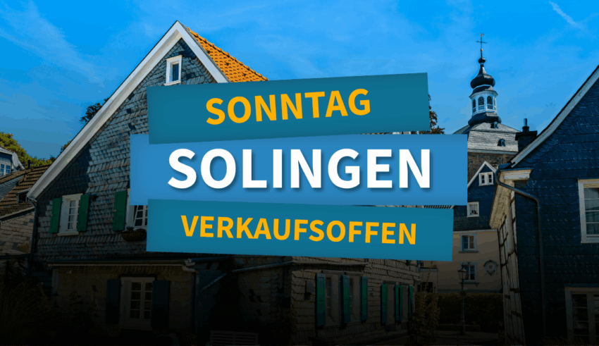 Verkaufsoffener Sonntag Solingen