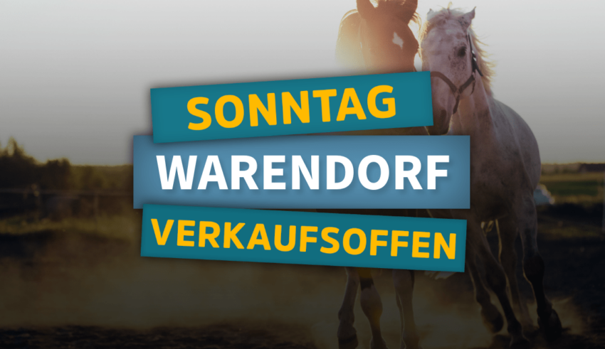 Verkaufsoffener Sonntag in Warendorf
