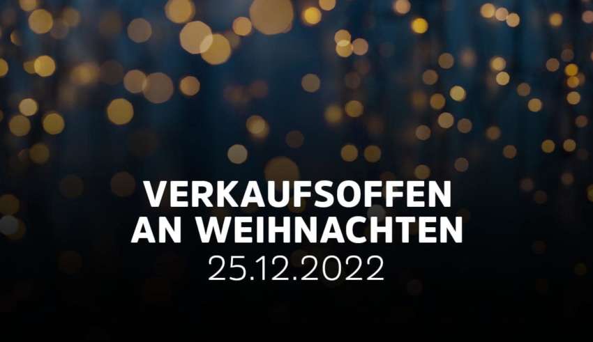 Einkaufen an Weihnachten in NRW - Öffnungszeiten