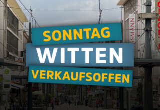 Verkaufsoffener Sonntag in der Wittener Innenstadt & in der StadtGalerie Witten