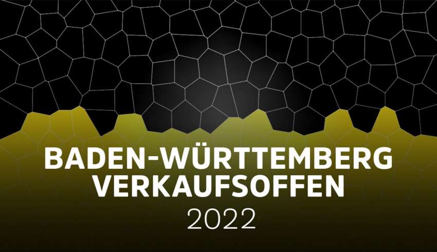 Verkaufsoffener Sonntag in Baden-Württemberg 2022