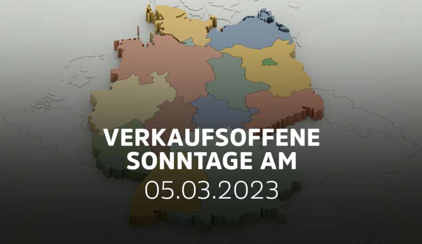 Verkaufsoffener Sonntag am 05.03.2023