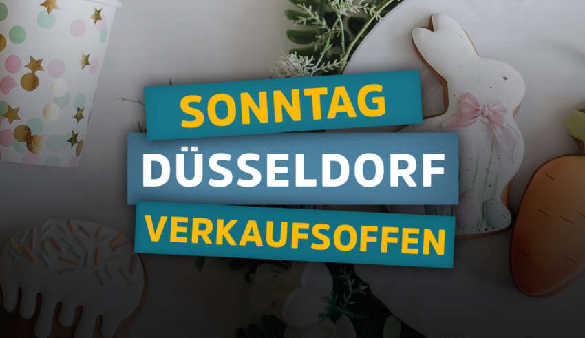 Verkaufsoffener Sonntag in Düsseldorf zum Maimarkt