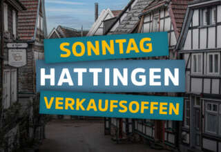 Verkaufsoffener Sonntag in Hattingen an der Ruhr / NRW